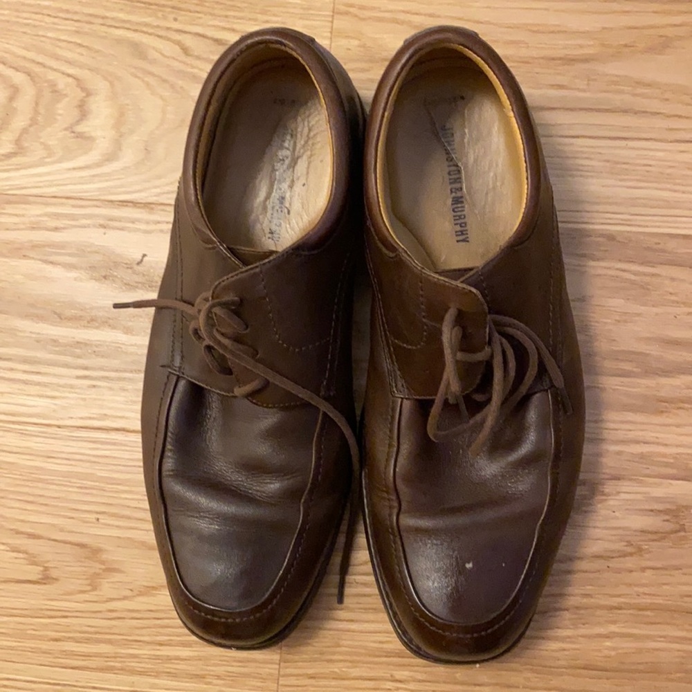 Johnston and Murphy Leather Dress Shoes